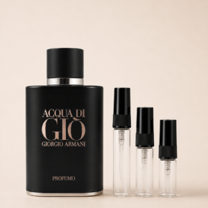 Giorgio Armani Acqua di Giò Profumo -pullo ja 2, 3 ja 5 ml tuoksunäytteet
