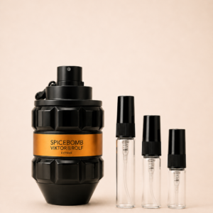Viktor&Rolf Spicebomb Extreme -pullo ja 2, 3 ja 5 ml tuoksunäytteet