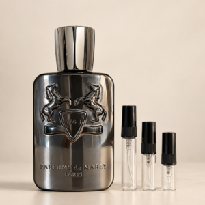 Parfums de Marly Herod -pullo ja 2, 3 ja 5 ml tuoksunäytteet